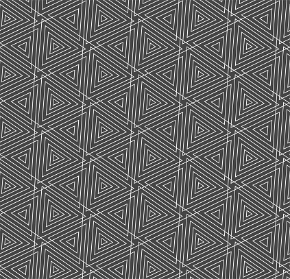 Triangular Repetition Seamless Ramadan Graphic Web Texture Texture Repetitive Classic Vector ...
