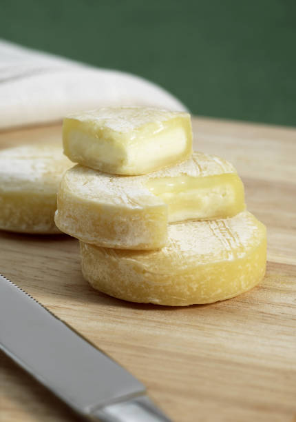 istock ROCAMADOUR, FRENCH GOAT CHEESE 1249541348