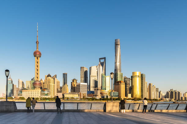istock shanghai skyline on a beautiful dusk 1249542715