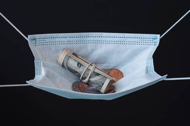 istock Coronavirus epidemic and economic losses concept. 1249543542