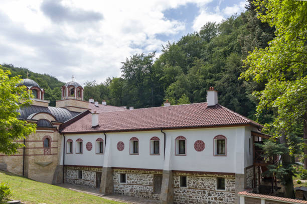 istock Divotino Monastery of Holy Trinity at Lyulin Mountain,  Bulgaria 1249545394