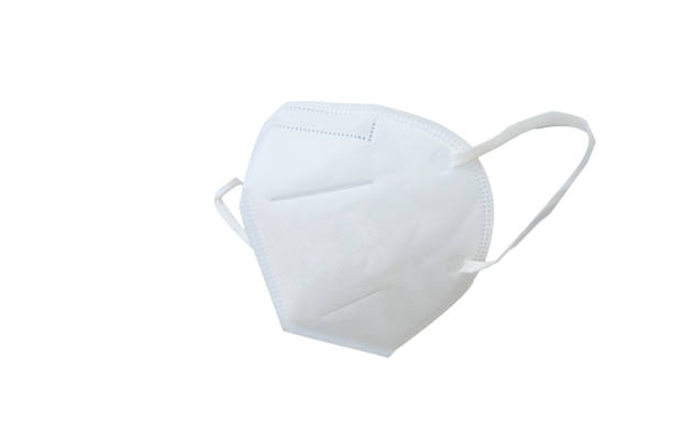 N95 mask on white background KN95 or N95 mask for protection pm 2.5 and corona virus (COVIT-19).Anti pollution mask.air face mask, N95 mask on white background with clipping path. kn95 face mask photos stock pictures, royalty-free photos & images