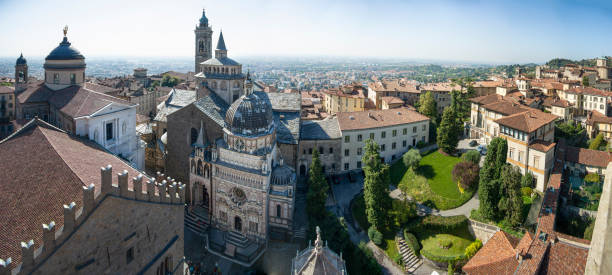 istock Panorama of Bergamo Town, Italy 1249558005