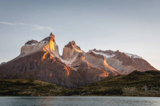 istock Sunrise at Torres del Paine 1249560976