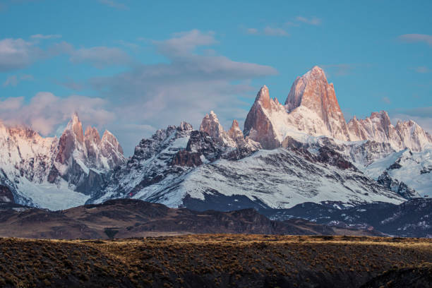 istock Sunrise on Mount Fitz Roy, El Chalten 1249561079