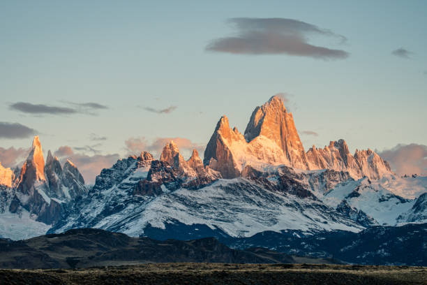 istock Sunrise on Mount Fitz Roy, El Chalten 1249561154