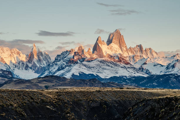 istock Sunrise on Mount Fitz Roy, El Chalten 1249562128