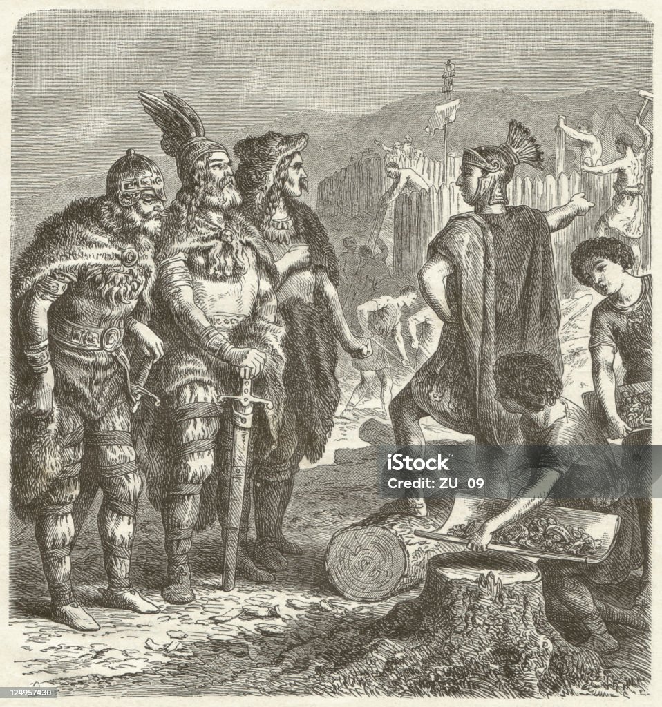 Stilicho - Illustration de Antiquité romaine libre de droits