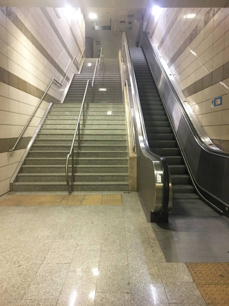 istock Stairs at the metro station 1249576494