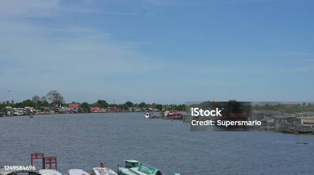 Thailand Traditional Riverside Village Ko Kret Nonthaburi Thailand Stock Photo - Download Image Now