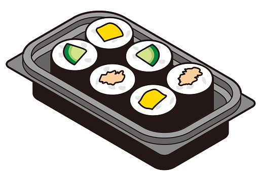 Hoshimaki Sushi In A Takeaway Food Pack Stock Illustration - Download Image Now - Take Out Food, Container, Convenience - iStock Hoshimaki Sushi In A Takeaway Food Pack Stock Illustration - Download Image Now - Take Out Food, Container, Convenience - iStock