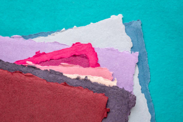 istock collection of handmade Indian rag paper 1249588924