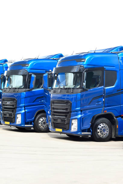 istock Corporate Fleet Trucks 1249589173