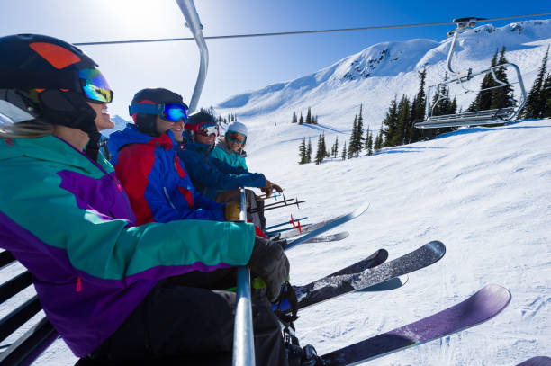 istock Friends enjoying a ski holiday 1249591233
