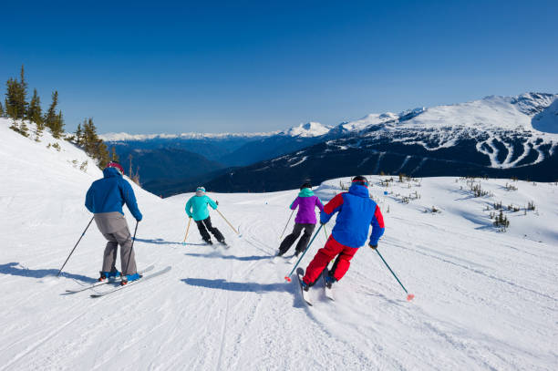 istock Friends enjoying a ski holiday 1249591248