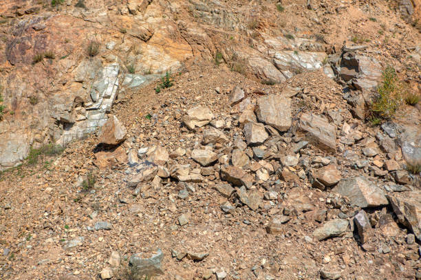 istock rock after an earthquake 1249592767