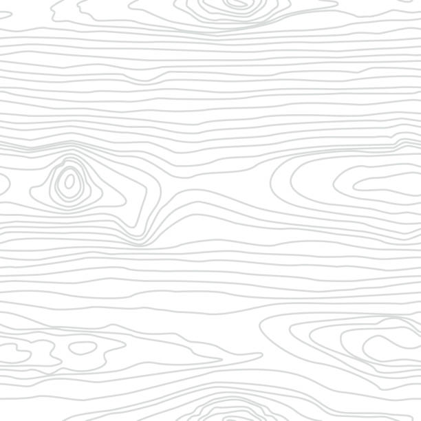 우드그레인 요소 텍스처 원활한 패턴 벡터 일러스트레이션은 흰색 배경에 격리되어 있습니다. 직물 직물 또는 매끄러운 배경에 대한 나무 인쇄 질감. - log log cabin wood knotted wood stock illustrations