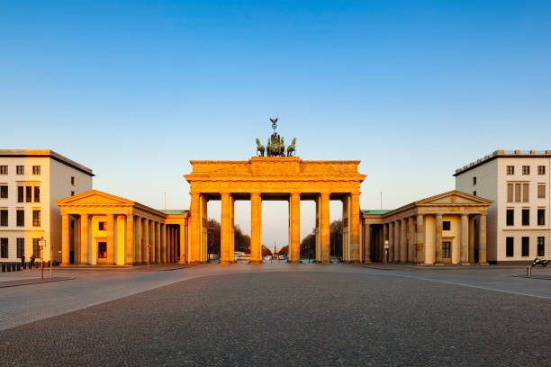 istock Berlin Brandenburg Gate sunrise view 1249607959