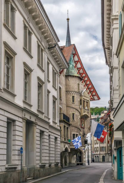istock Street in Lucerne, Switzerland 1249610714
