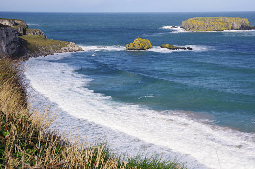 The coastline of County Antrim