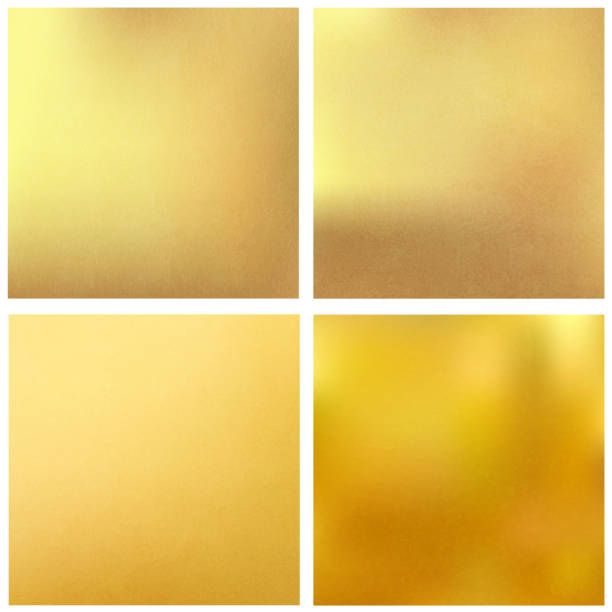 goldene strukturierte quadratische hintergründe. vektor - gold silver backgrounds square stock-grafiken, -clipart, -cartoons und -symbole