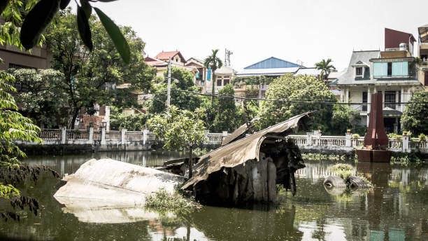 istock Downed American B52 bomber from Vietnam War 1249614278