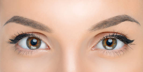 istock beautiful woman eyes with makeup close up 1249618783
