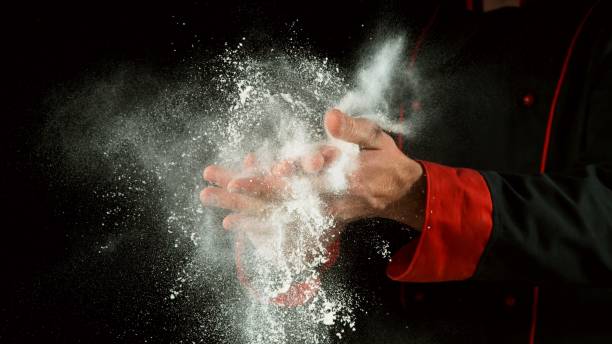 istock Freeze motion of cooker with clapping hands 1249620687
