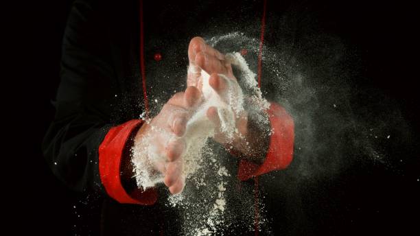 istock Freeze motion of cooker with clapping hands 1249620732