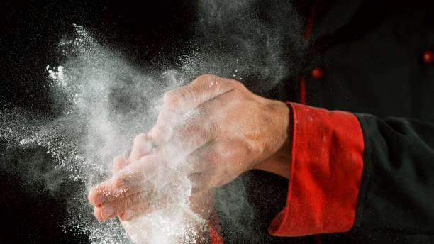 istock Freeze motion of cooker with clapping hands 1249620787