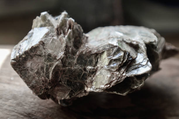 istock Mica mineral stone on collection 1249621325