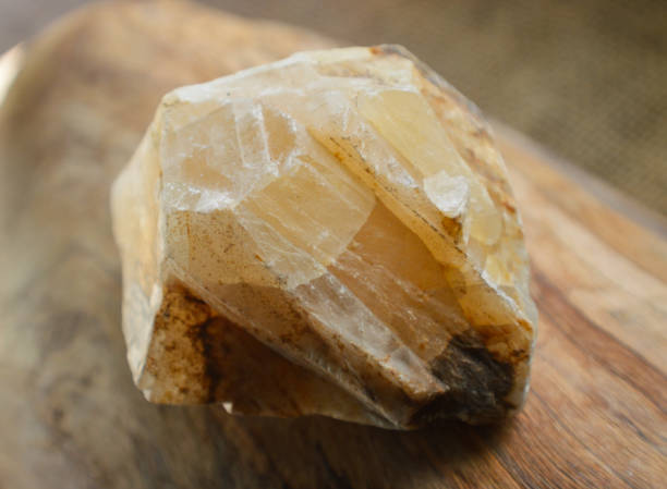 istock Calcite mineral stone on collection 1249621499