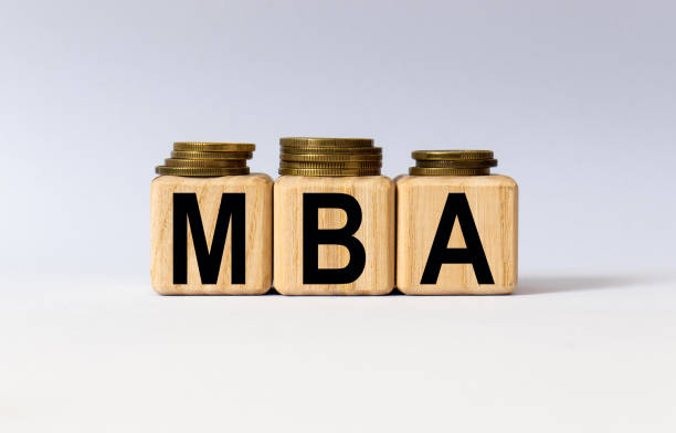 istock cubes with the word MBA on them. Care concept. 1249623102
