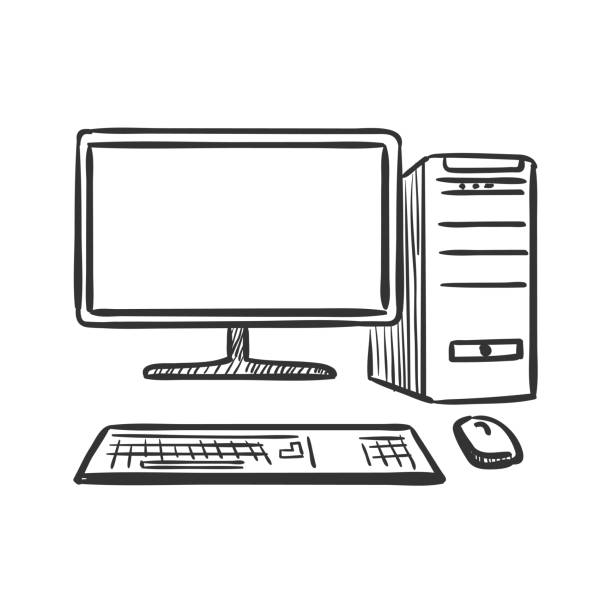 Doodle Computer Design 3,400+ Pc Doodle Stock Photos, Pictures & Royalty-Free Images - iStock