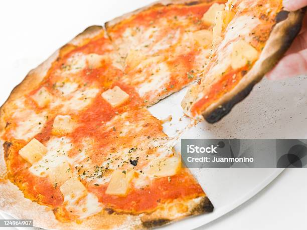Foto de Depois De Pizza e mais fotos de stock de Abacaxi - Abacaxi, Alimentação Não-saudável, Almoço