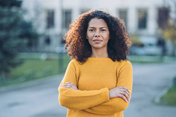 istock Young African American woman 1249649405