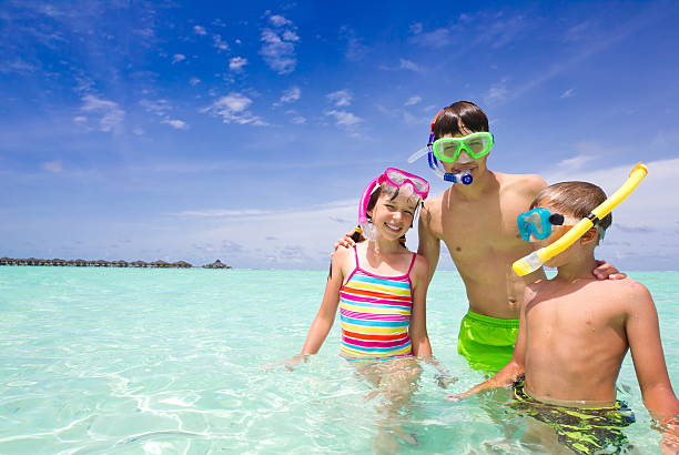 istock Happy Children in Ocean 124965667