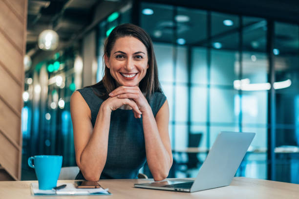 istock Business woman working in the office 1249664530