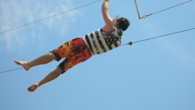 Test fly by trapeze school staff