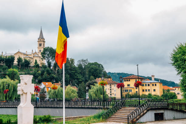 istock Sighisoara old town in Romania 1249686786