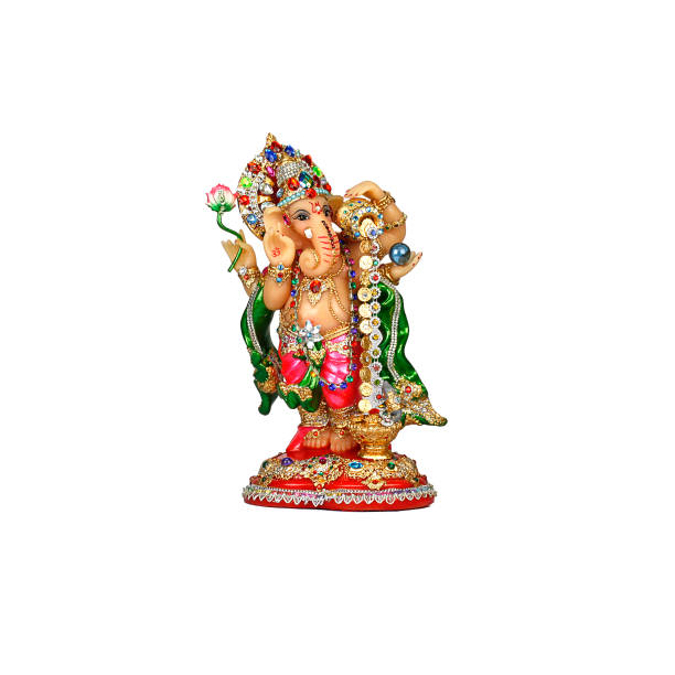 istock Hindu goddess Ganesha  on a white background 1249696301