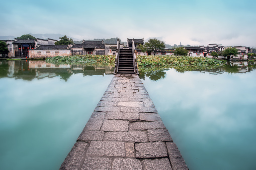 Ancient villages of old houses in Anhui Province