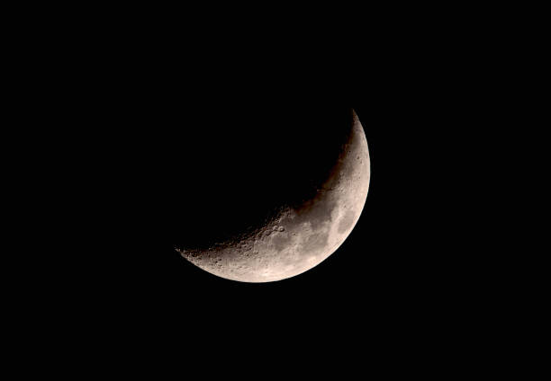 istock Moon as viewed with camera. Bright and beautiful. Vibrant. 1249703158