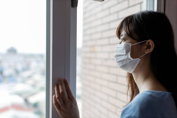 istock asian woman is self quarantine 1249709806