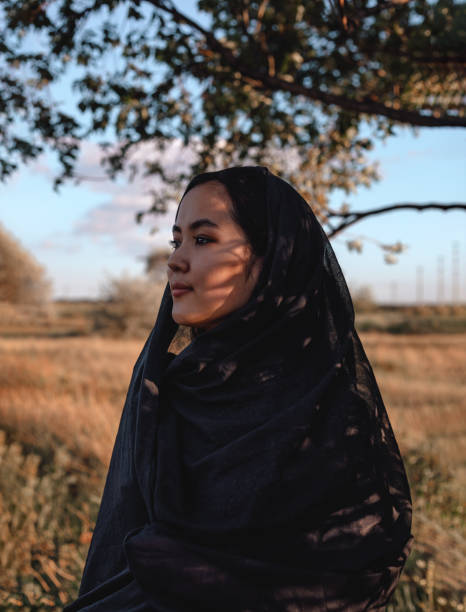 istock A young girl in a hijab in nature 1249716512