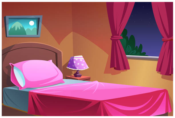 istock The bedroom in the house is very sweet and beautiful. 1249717127