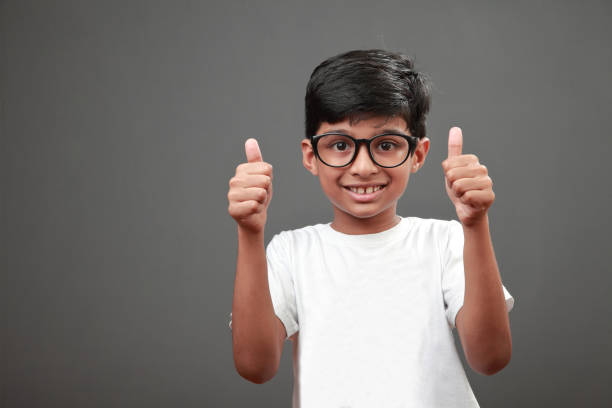 istock Portrait of a cheering little boy 1249727229