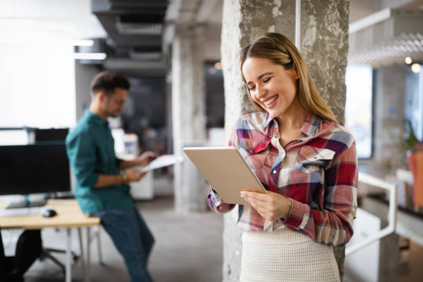 istock Business people brainstorming and chatting at workplace office 1249737167