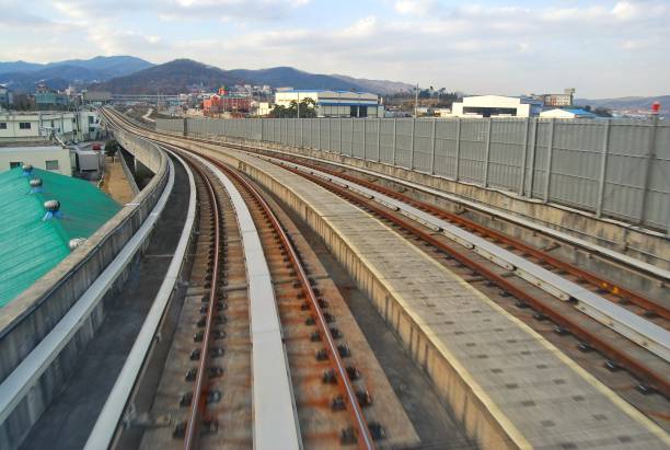 istock Tracks of the train 1249737491