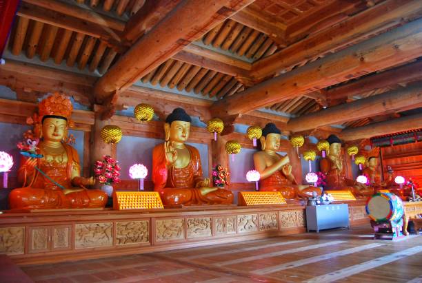 Buddha statue in Waujeongsa Temple